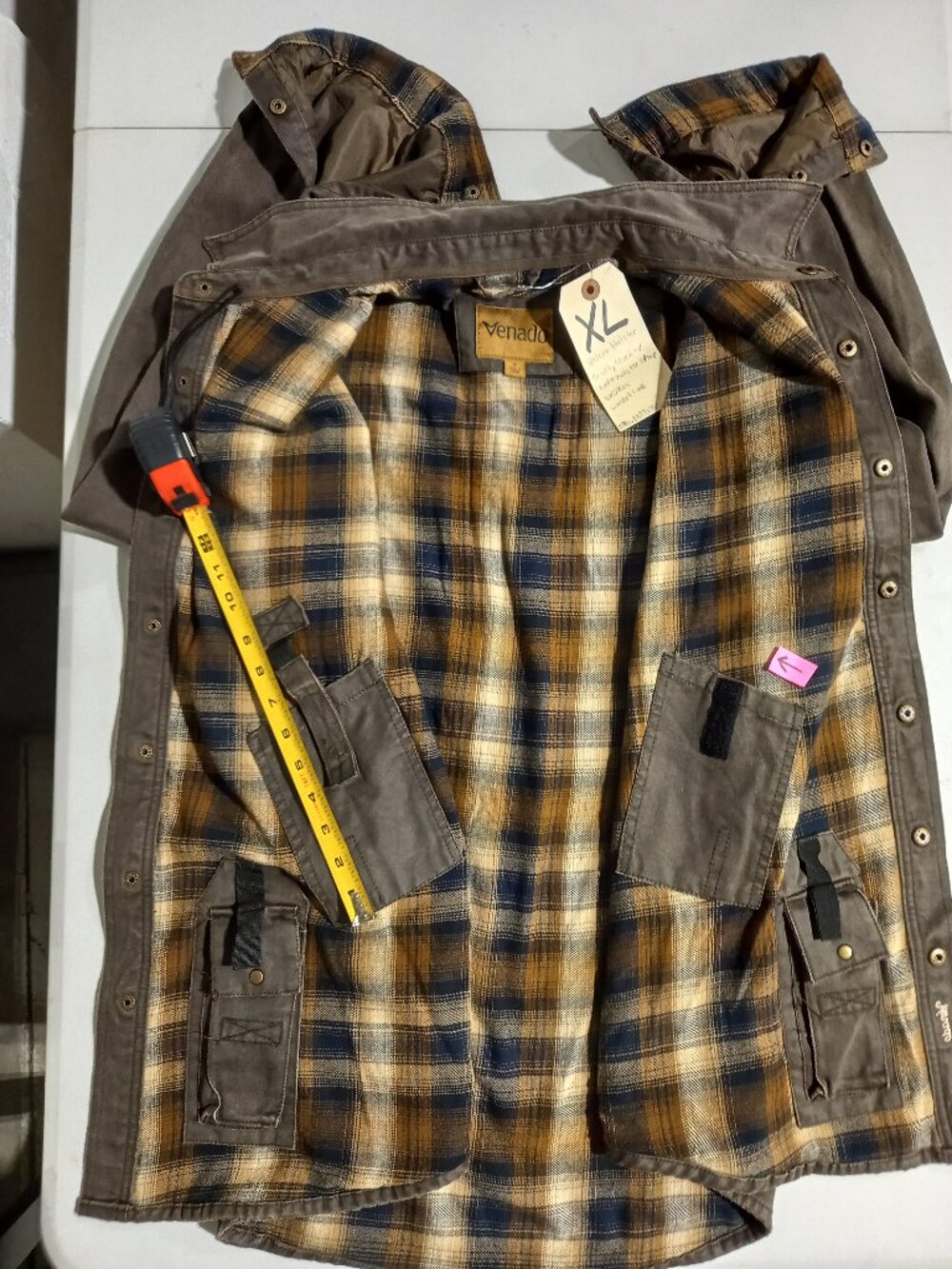 Bountyman Concealed Carry Shirt Jacket - Brown | XL - Picture 3 of 7